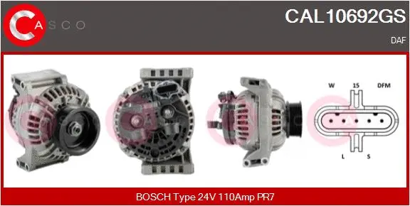 Alternator (CAL10692GS)