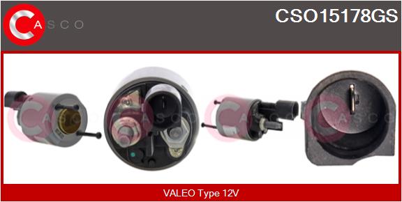 Solenoid Switch, starter (CSO15178GS)