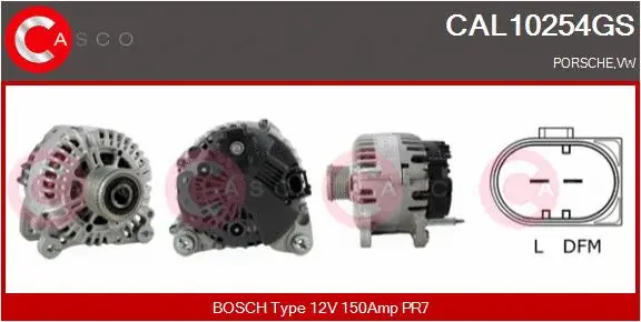 Alternator (CAL10254GS)