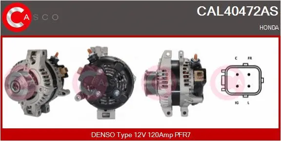 Alternator (CAL40472AS)