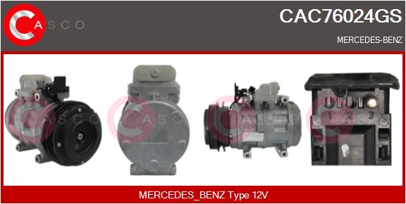 Compressor, air conditioning (CAC76024GS)