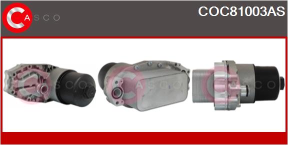 Oil Cooler, engine oil (COC81003AS)