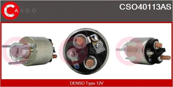 Solenoid Switch, starter (CSO40113AS)