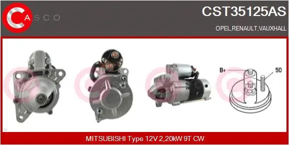 Starter (CST35125AS)