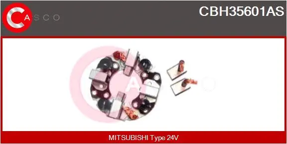 Holder, carbon brushes (CBH35601AS)