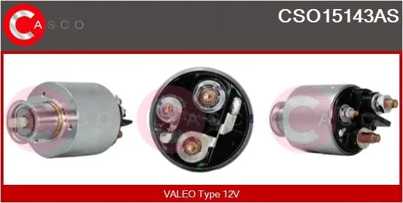 Solenoid Switch, starter (CSO15143AS)