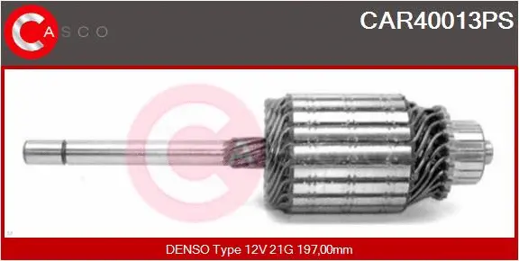 Armature, starter (CAR40013PS)