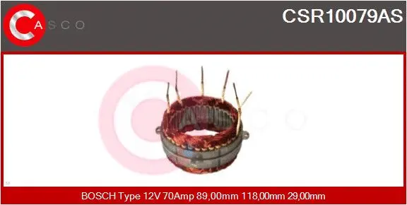 Stator, alternator (CSR10079AS)