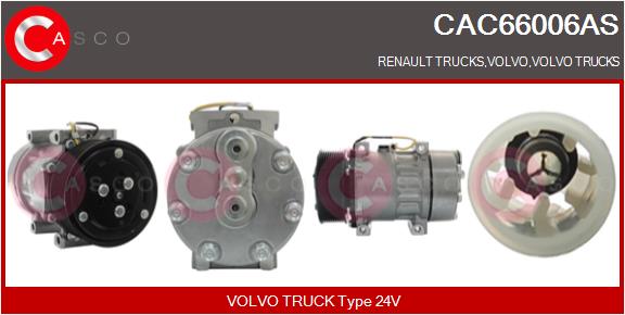 Compressor, air conditioning (CAC66006AS)