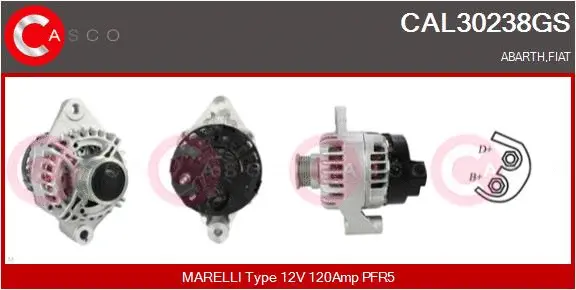 Alternator (CAL30238GS)