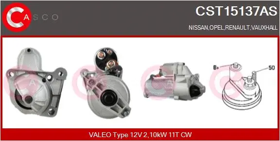 Starter (CST15137AS)