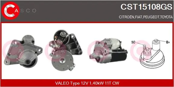 Starter (CST15108GS)