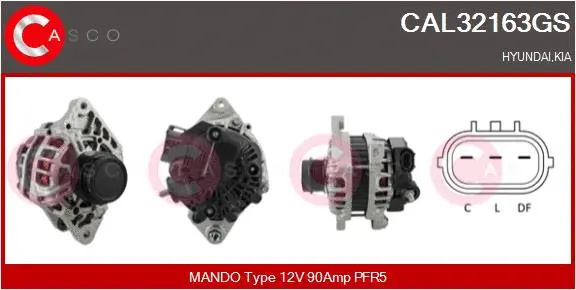 Alternator (CAL32163GS)