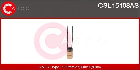 Slip Ring, alternator (CSL15108AS)