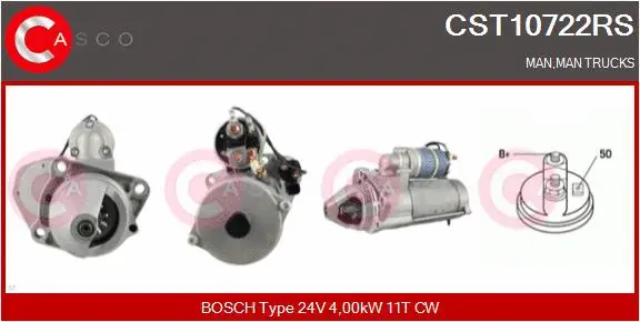 Starter (CST10722RS)