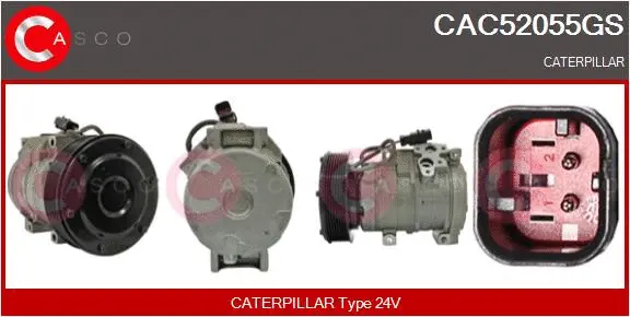 Compressor, air conditioning (CAC52055GS)