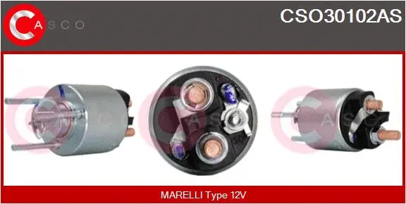 Solenoid Switch, starter (CSO30102AS)