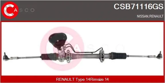 Steering Gear (CSB71116GS)