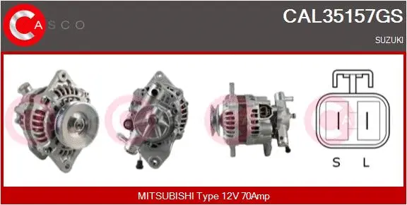 Alternator (CAL35157GS)