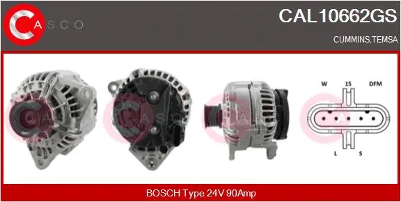 Alternator (CAL10662GS)