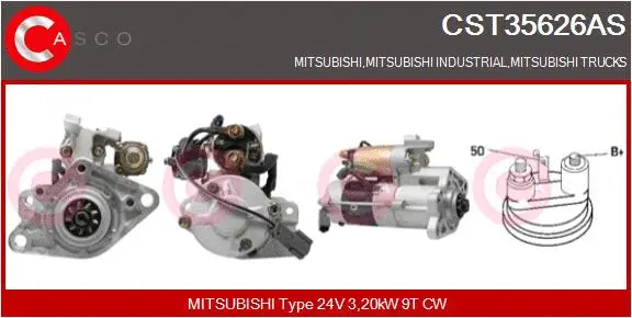 Starter (CST35626AS)