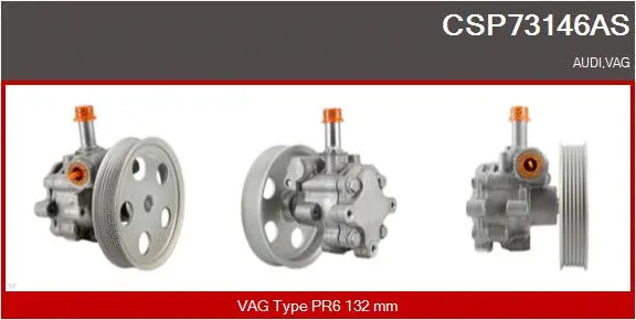 Hydraulic Pump, steering (CSP73146AS)
