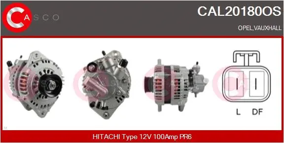 Alternator (CAL20180OS)