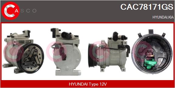 Compressor, air conditioning (CAC78171GS)