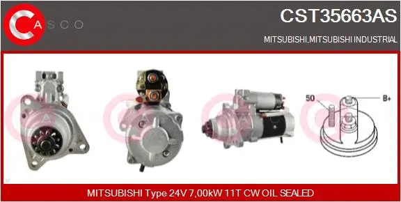 Starter (CST35663AS)
