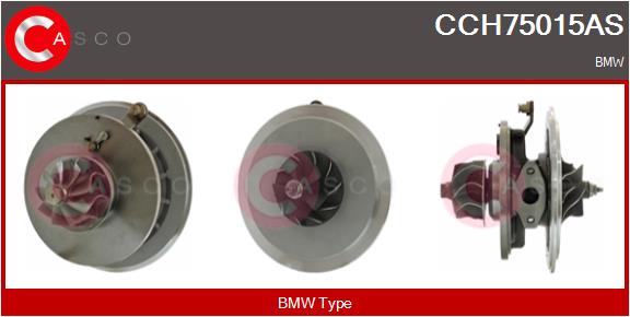 Core assembly, turbocharger (CCH75015AS)