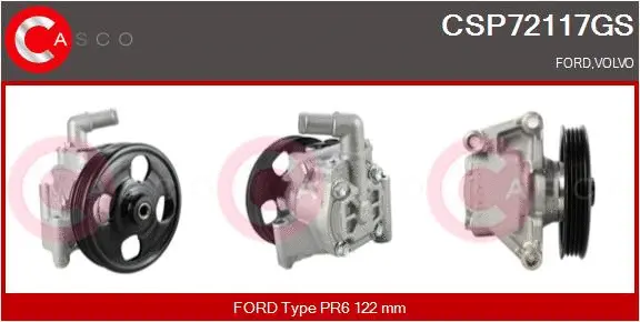 Hydraulic Pump, steering (CSP72117GS)