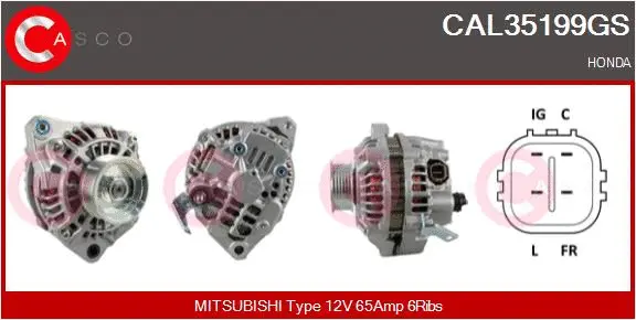 Alternator (CAL35199GS)