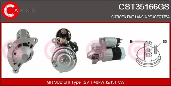 Starter (CST35166GS)