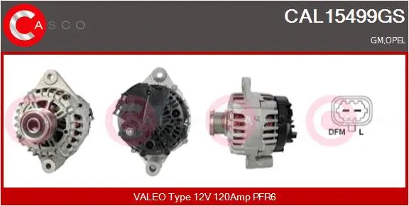 Alternator (CAL15499GS)