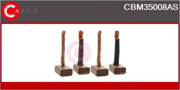 Carbon Brush, starter (CBM35008AS)