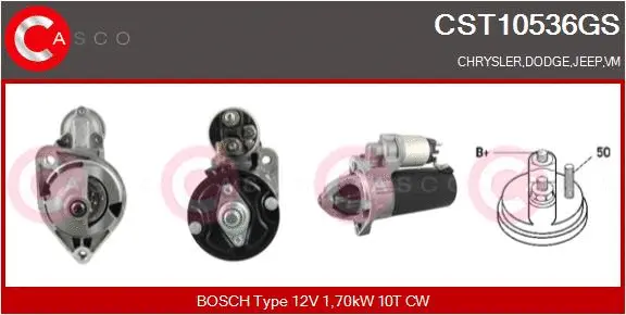 Starter (CST10536GS)
