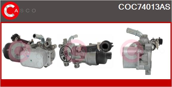 Oil Cooler, engine oil (COC74013AS)