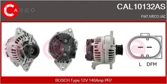 Alternator (CAL10132AS)