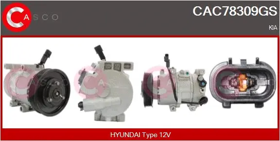 Compressor, air conditioning (CAC78309GS)