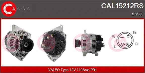 Alternator (CAL15212RS)