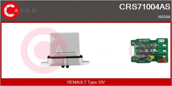 Resistor, interior blower (CRS71004AS)