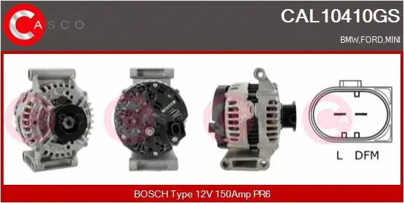 Alternator (CAL10410GS)