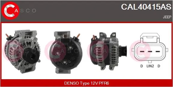 Alternator (CAL40415AS)