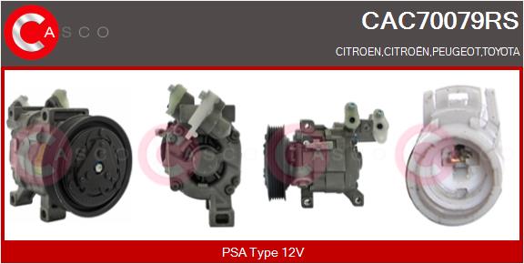 Compressor, air conditioning (CAC70079RS)