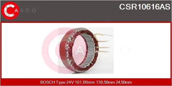 Stator, alternator (CSR10616AS)