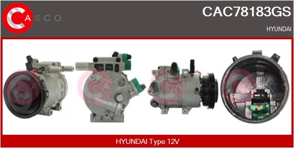 Compressor, air conditioning (CAC78183GS)