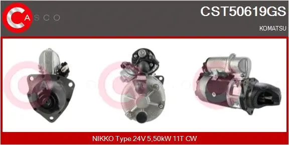 Starter (CST50619GS)