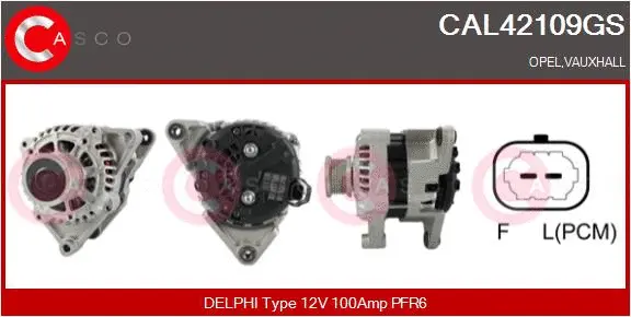 Alternator (CAL42109GS)