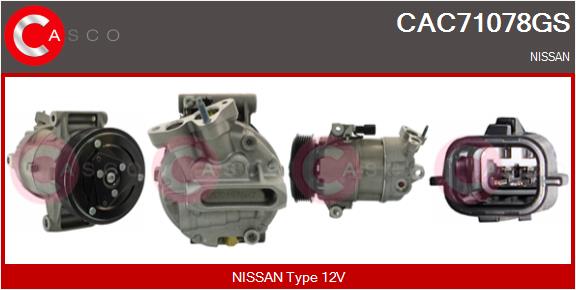 Compressor, air conditioning (CAC71078GS)
