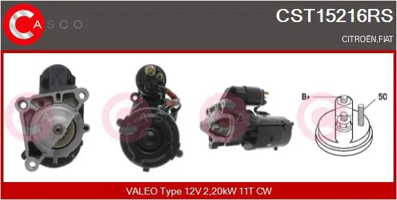 Starter (CST15216RS)